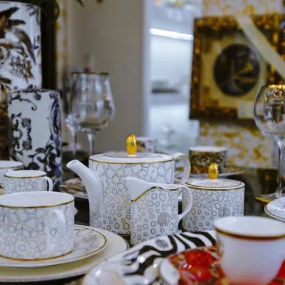 Cavalli Mug With Luxury Box In Gold