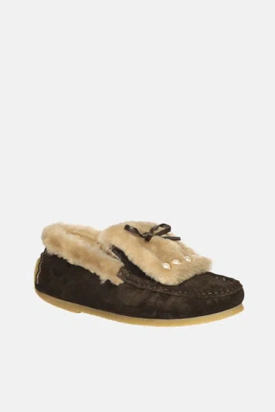 Jelavu Moscow Suede Moccasin In Brown