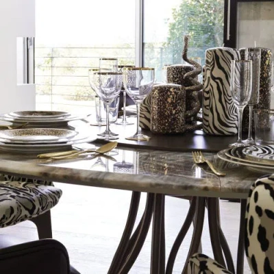 Cavalli Coffee Cup & Saucer With Luxury Box In Black