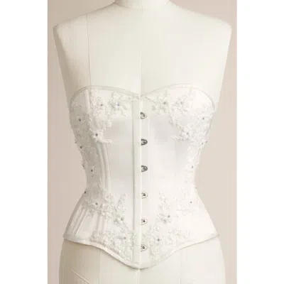 Scarlett Gasque Something Blue Corset In White