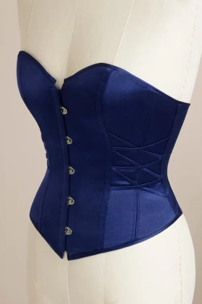 Scarlett Gasque Cindy Corset In Blue