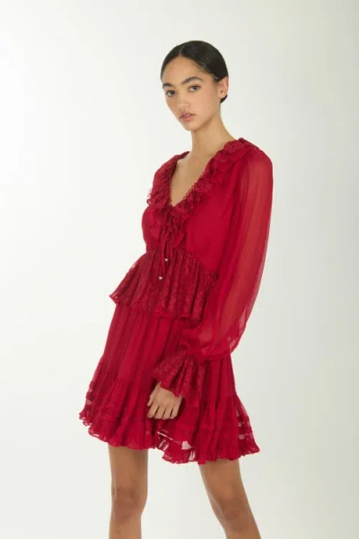 Secret Mission Nilou Skirt In Red