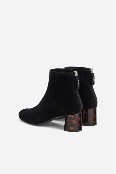 Agl Attilio Giusti Leombruni Agl Veta Precious Ankle Boot With Heel In Black