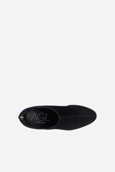 Agl Attilio Giusti Leombruni Agl Veta Precious Ankle Boot With Heel In Black
