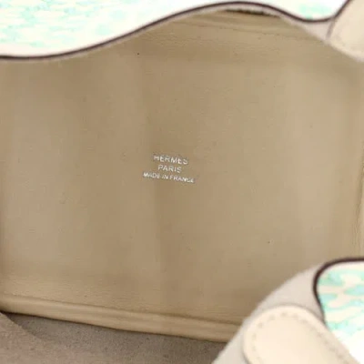 Pre-owned Hermes  Hermes Picotin Lock Bag Lucky Daisy Printed Swift Micro In Multi