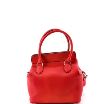 Pre-owned Hermes  Hermes Toolbox Bag Swift 20 In Red