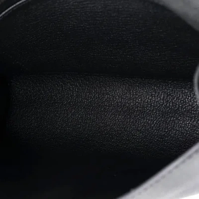 Pre-owned Hermes  Hermes Sac A Depeches Messenger Bag Epsom 21 In Gray