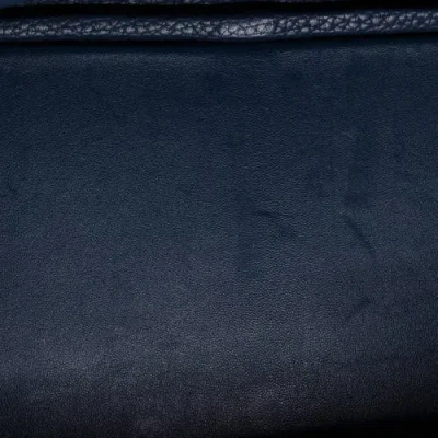 Pre-owned Hermes  Hermes Lindy Bag Clemence 34 In Blue