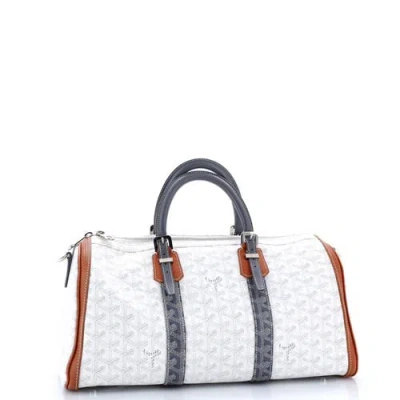 Pre-owned Goyard  Goyard Croisiere Bag Coated Canvas 35 In Multi