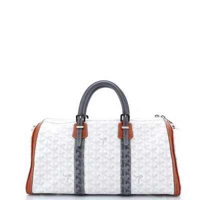Pre-owned Goyard  Goyard Croisiere Bag Coated Canvas 35 In Multi