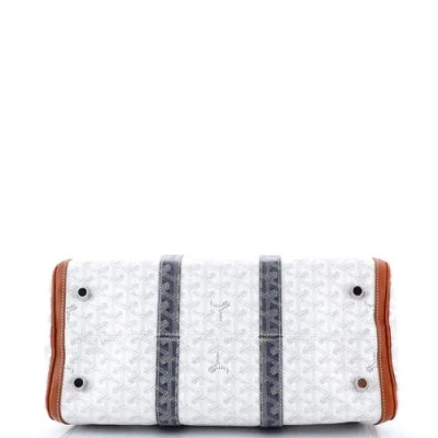 Pre-owned Goyard  Goyard Croisiere Bag Coated Canvas 35 In Multi
