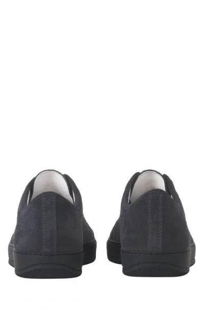 Lanvin Dbb1 Leather And Suede Sneakers In Multi