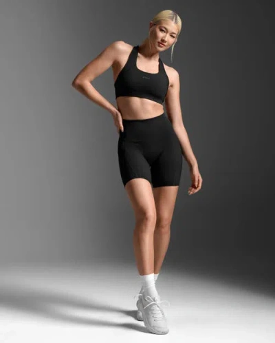 2xu Form Stash Hi-rise Comp 6 Inch Shorts In Multi