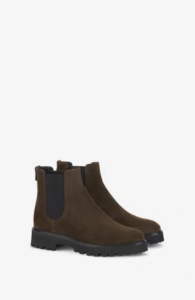 Agl Attilio Giusti Leombruni Agl Goldie Beatle Water-resistant Suede Ankle Boot In Multi