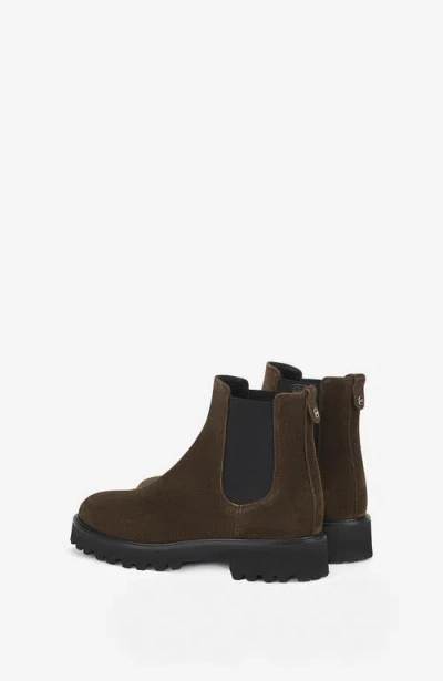 Agl Attilio Giusti Leombruni Agl Goldie Beatle Water-resistant Suede Ankle Boot In Multi