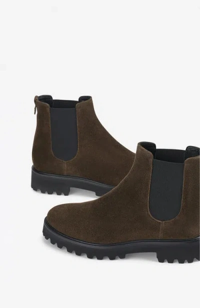 Agl Attilio Giusti Leombruni Agl Goldie Beatle Water-resistant Suede Ankle Boot In Multi