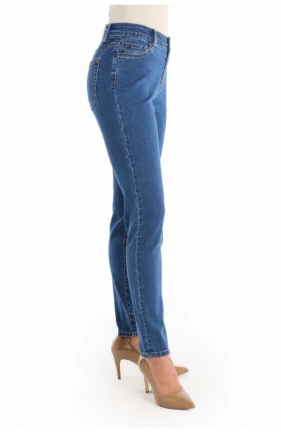 The Noli Shop Layla Skinny Jean In Multi