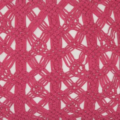 C & F Home C&f Home Clyde Handcrafted Accent Pillow In Pink