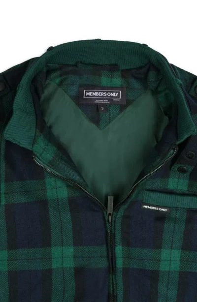 Members Only Wool Iconic Racer Jacket In Multi