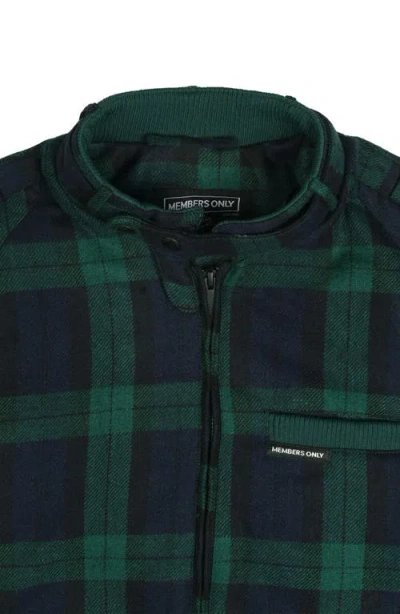 Members Only Wool Iconic Racer Jacket In Multi