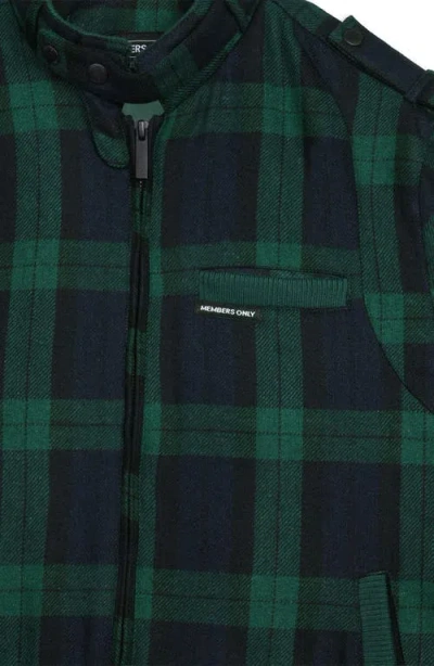 Members Only Wool Iconic Racer Jacket In Multi