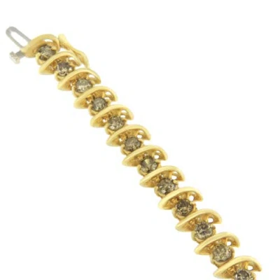 Haus Of Brilliance 14k 6.00 Ct. Tw. Diamond Link Bracelet In Gold