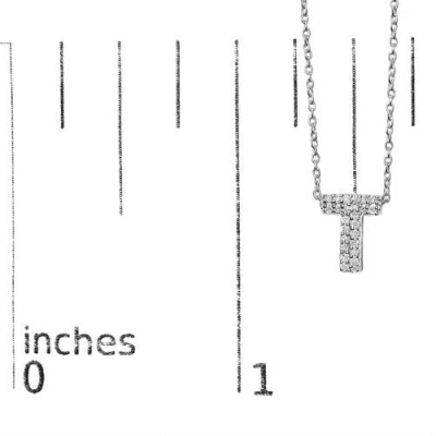 Haus Of Brilliance 10k Gold Diamond Accent "a-z" Initial Bubble Pendant Necklace In Multi