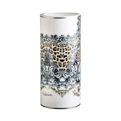 Cavalli Home Luxury Medium Vase In Animal Print