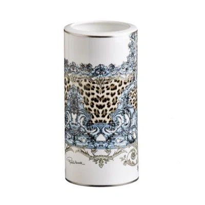 Cavalli Home Luxury Medium Vase In Blue