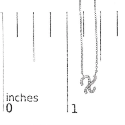 Haus Of Brilliance 10k Gold Diamond Accent  A-z Initial Script Style Pendant Necklace In Metallic