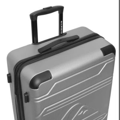 Quiksilver Rincon Suitcases Pc Hardside Expandable Luggage With Spinner Wheels, 3-piece Set In Silver