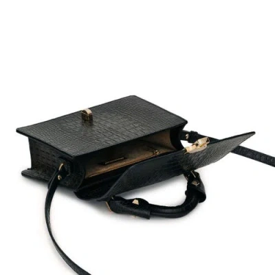 Vie Lorie Vittoria Top Handle Bag In Black