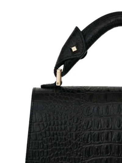 Vie Lorie Vittoria Top Handle Bag In Black