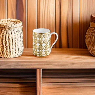 Cavalli Mug With Luxury Box In Gold