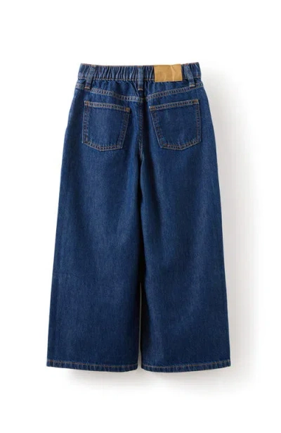 Cotton On Kids Kid's Super Wide Leg Denim Jean In Blue
