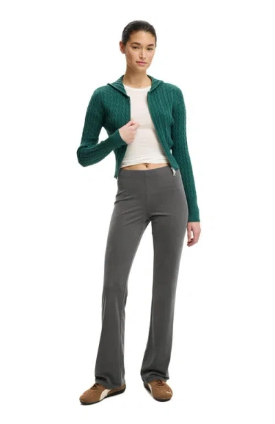 Cotton On Everfine Double Zip Up Hoodie In Animal Print