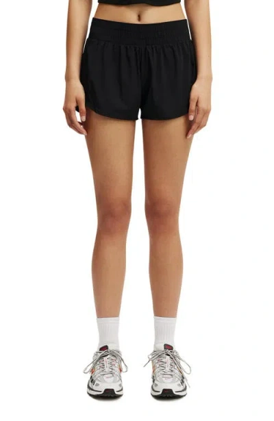 Cotton On Body Active Curve Hem Short In Black