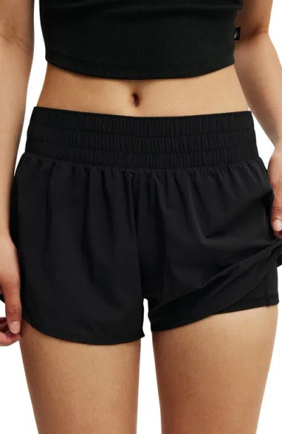 Cotton On Body Active Curve Hem Short In Black
