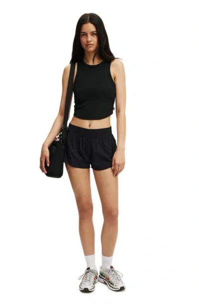 Cotton On Body Active Curve Hem Short In Black