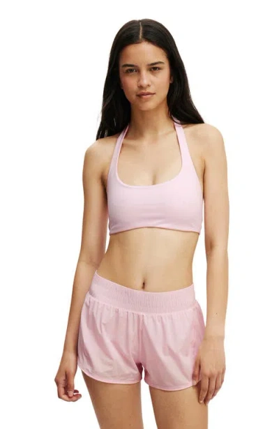 Cotton On Body Active Curve Hem Short In Pink