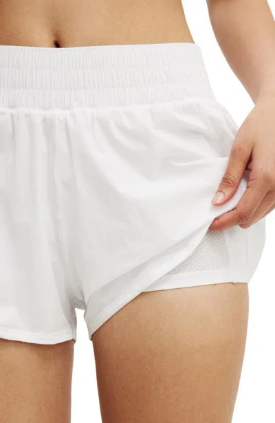 Cotton On Body Active Curve Hem Short In White