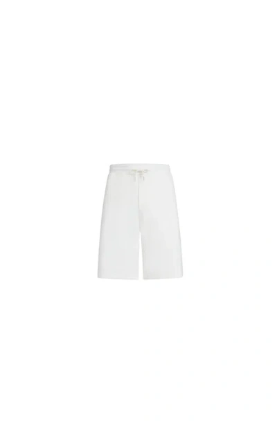 Brunello Cucinelli Drawstring Zip-pocket Shorts In White