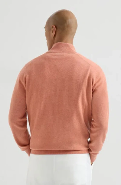 Brunello Cucinelli Cashmere Sweater With Half Zip In Multi