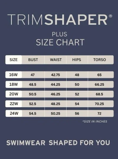 Trimshaper Hank Handkerchief Tankini Swimsuit Top In Multi