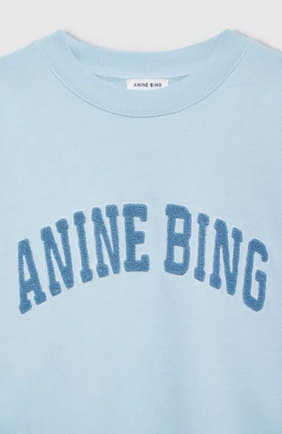 Anine Bing Miles Sweatshirt In Blue