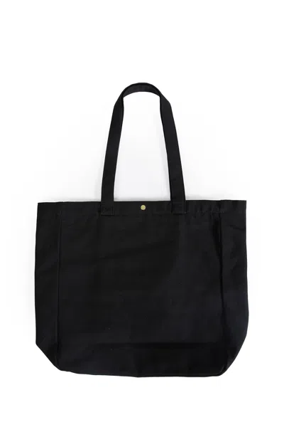 Carhartt Bay Canvas Tote Bag In Black