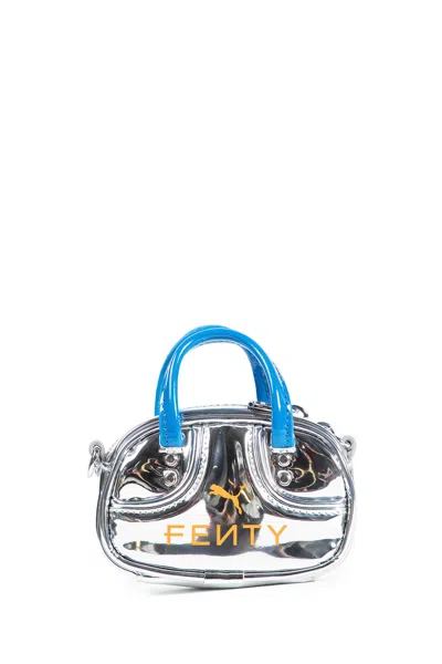 Puma Fenty Collaboration 0.2 L Mini Bag In Silver