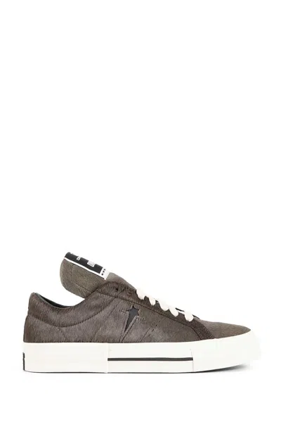 Rick Owens Drkshdw Rick Owens Converse X Drkshdw One Star Low Top 7809 Dark Dust In Brown