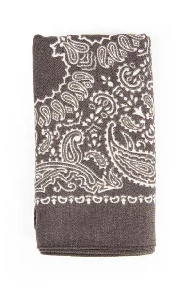 Destin Man Grey Scarves In Brown