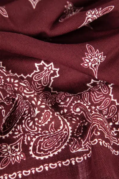 Destin Man Red Scarves In Red